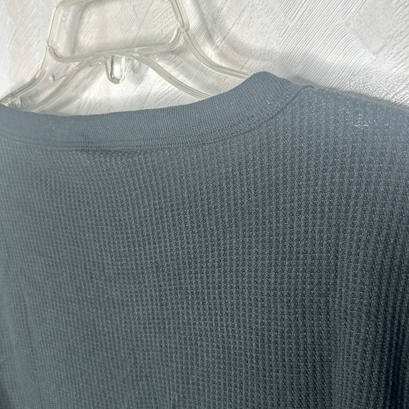 ZION ROOTSWEAR Bob Marley Thermal Long Sleeve Shirt, Black 1X - Picture 6 of 6